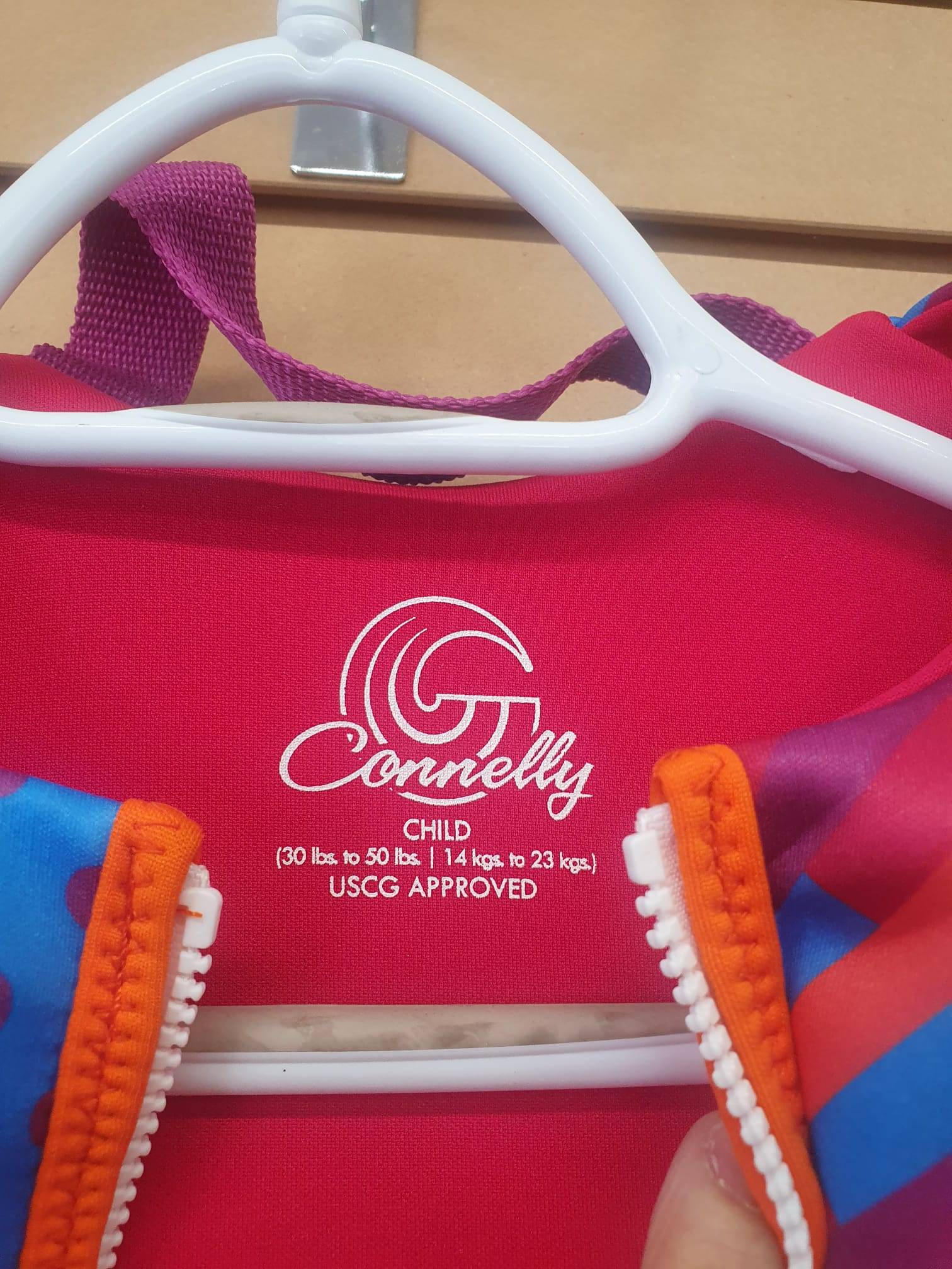 Conelly Neoprene Life Jacket - Child - USCG Approved