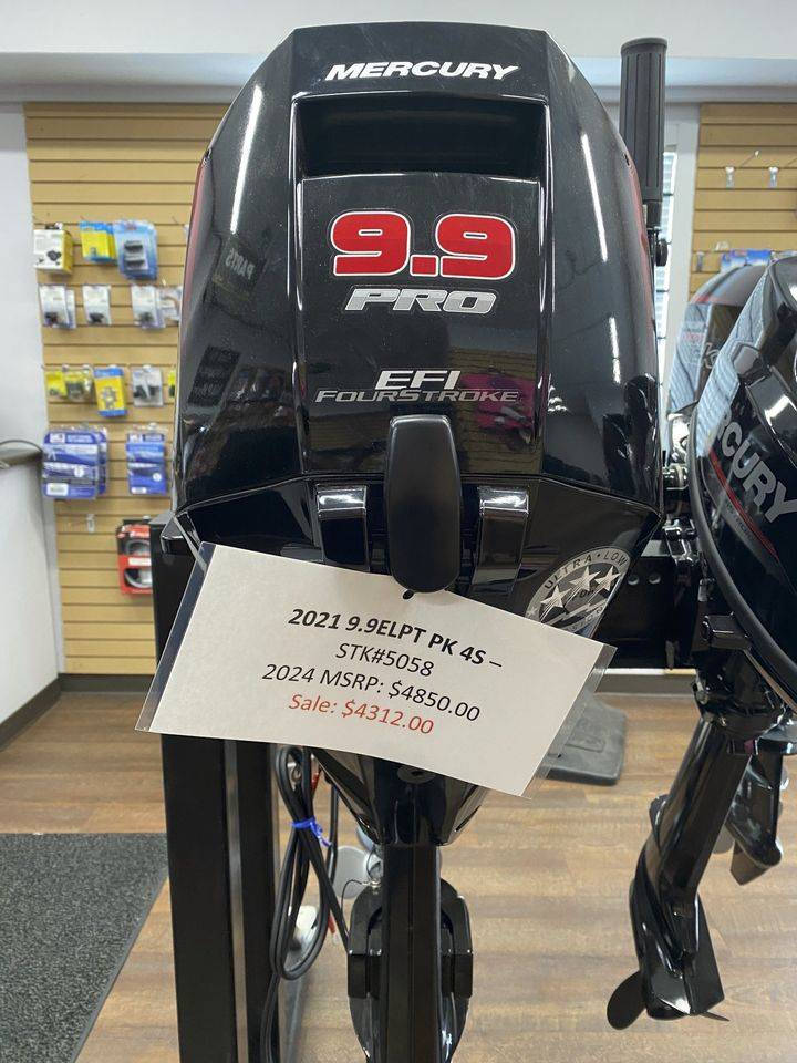2021 Mercury 9.9 ELPT PK 4S