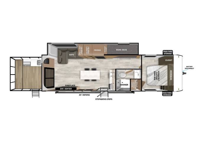 2025 Forest River Wildwood 34VERANDA-19