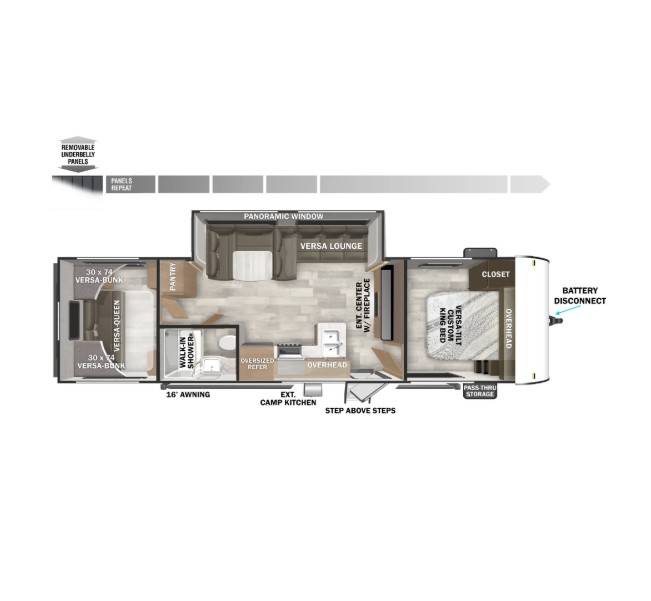 2025 Forest River Wildwood X-Lite 28VBXL-20
