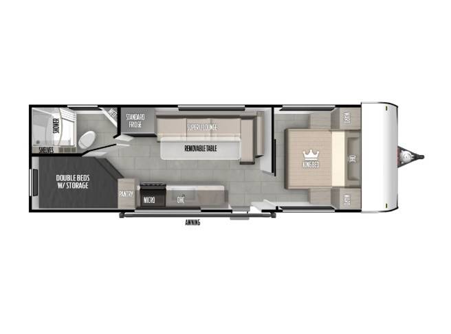 2025 Forest River FSX Limited 266BHLE-15