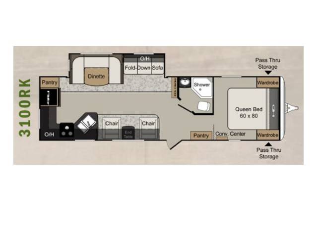 2013 Keystone RV Passport 3100RK