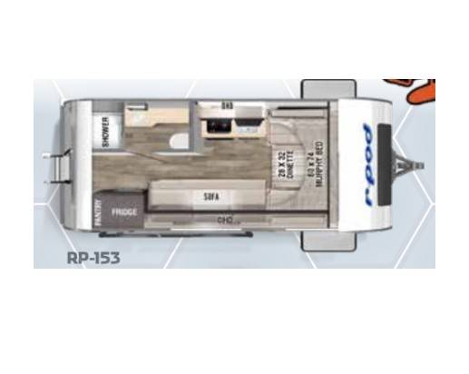 2022 Forest River R-Pod 153-16