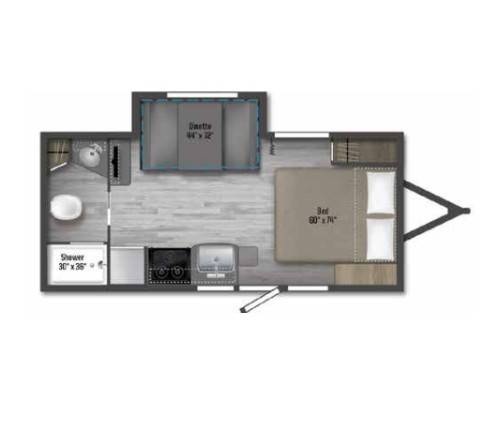 2022 Winnebago Micro Minnie FLX 2108FBS-15