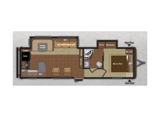 2015 Keystone RV Hideout 30RKDS-18