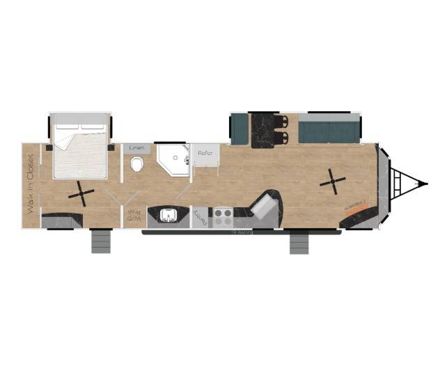 2025 Recreation By Design Baypoint 351FLWB-20
