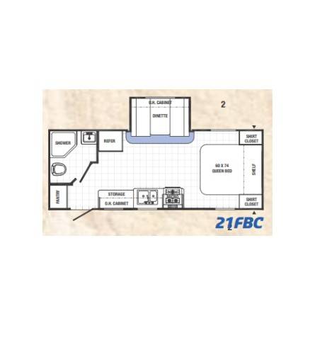 2016 Palomino Canyon Cat 21FBC-17