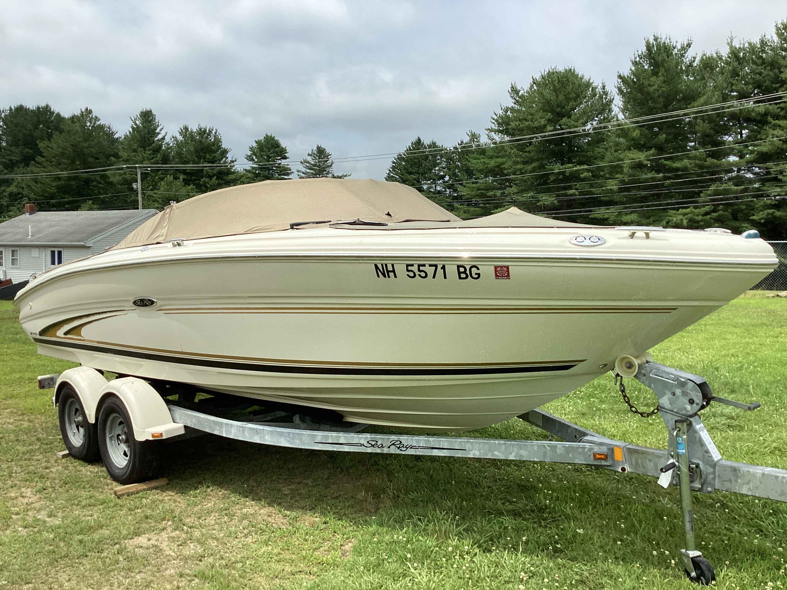 2002 SEA RAY 210BR0