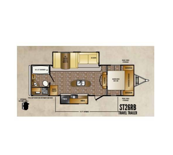 2016 Crossroads RV Sunset Trail Reserve 26RB-2