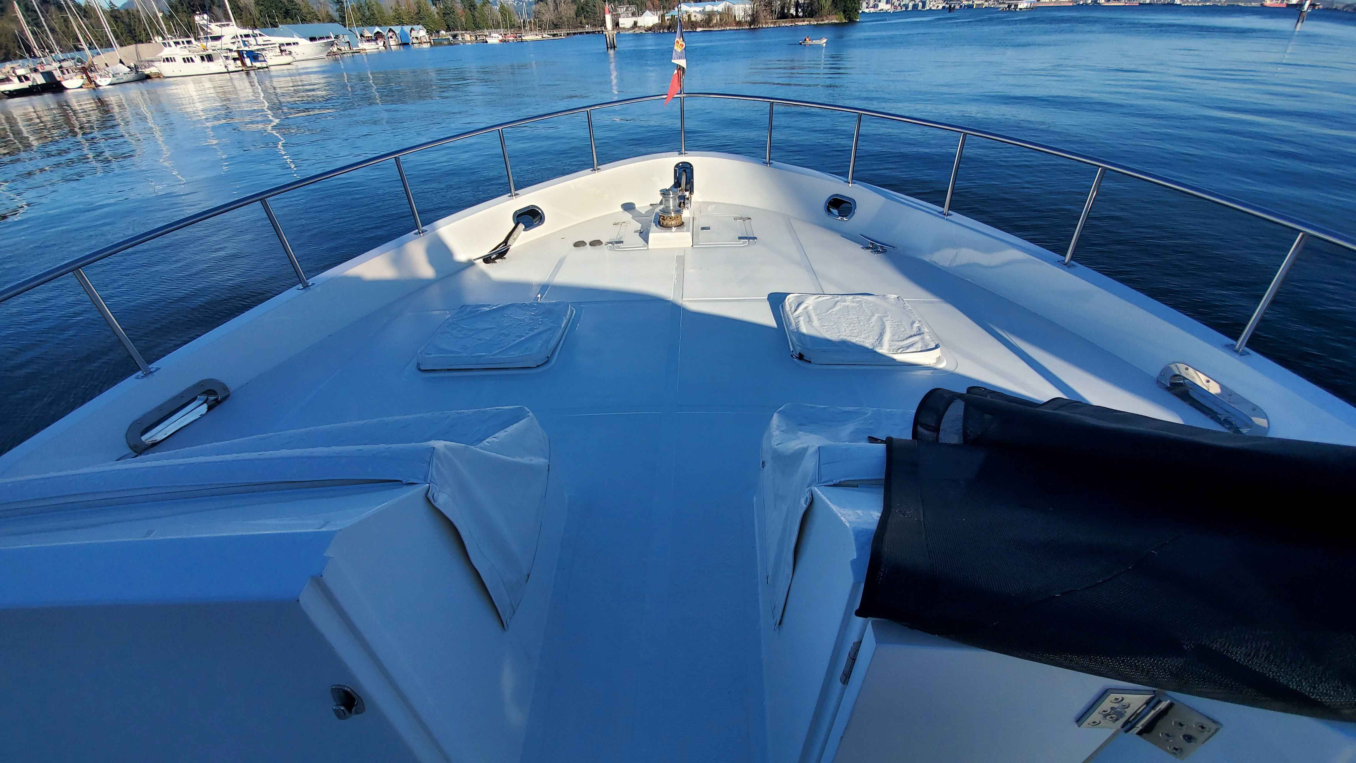 Pre-Owned 2003 Mikelson Long Range Cockpit MY for Sale | Vancouver, BC | M&P Yacht Centre