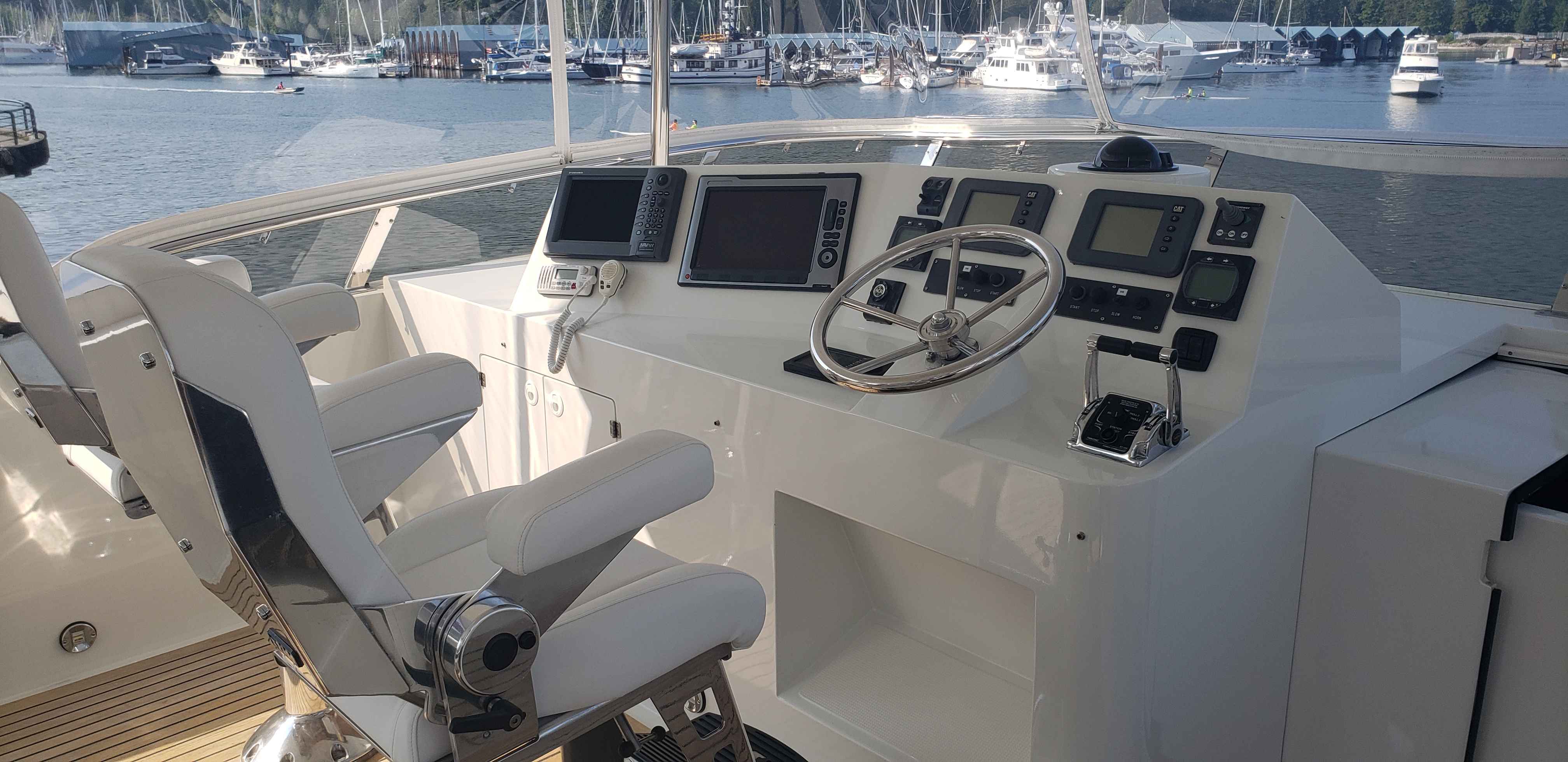 Pre-Owned 2003 Mikelson Long Range Cockpit MY for Sale | Vancouver, BC | M&P Yacht Centre