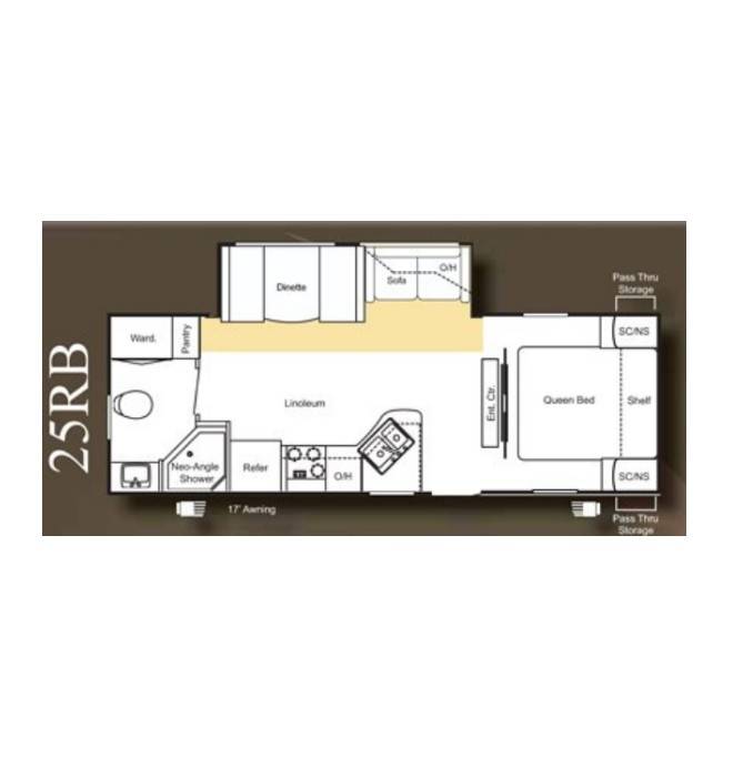 2010 Keystone RV Sprinter 25RBS-2