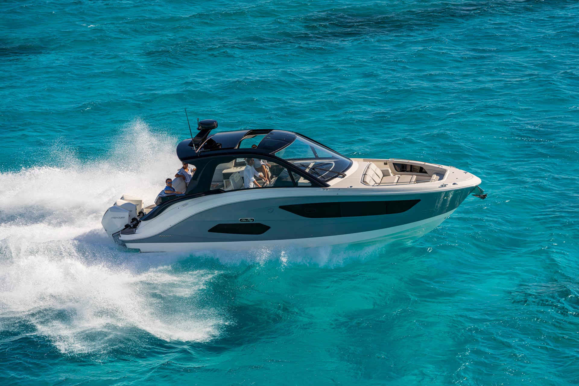 New 2026 Sea ray Sundancer 370 Outboard for Sale | Vancouver, BC | M&P Yacht Centre