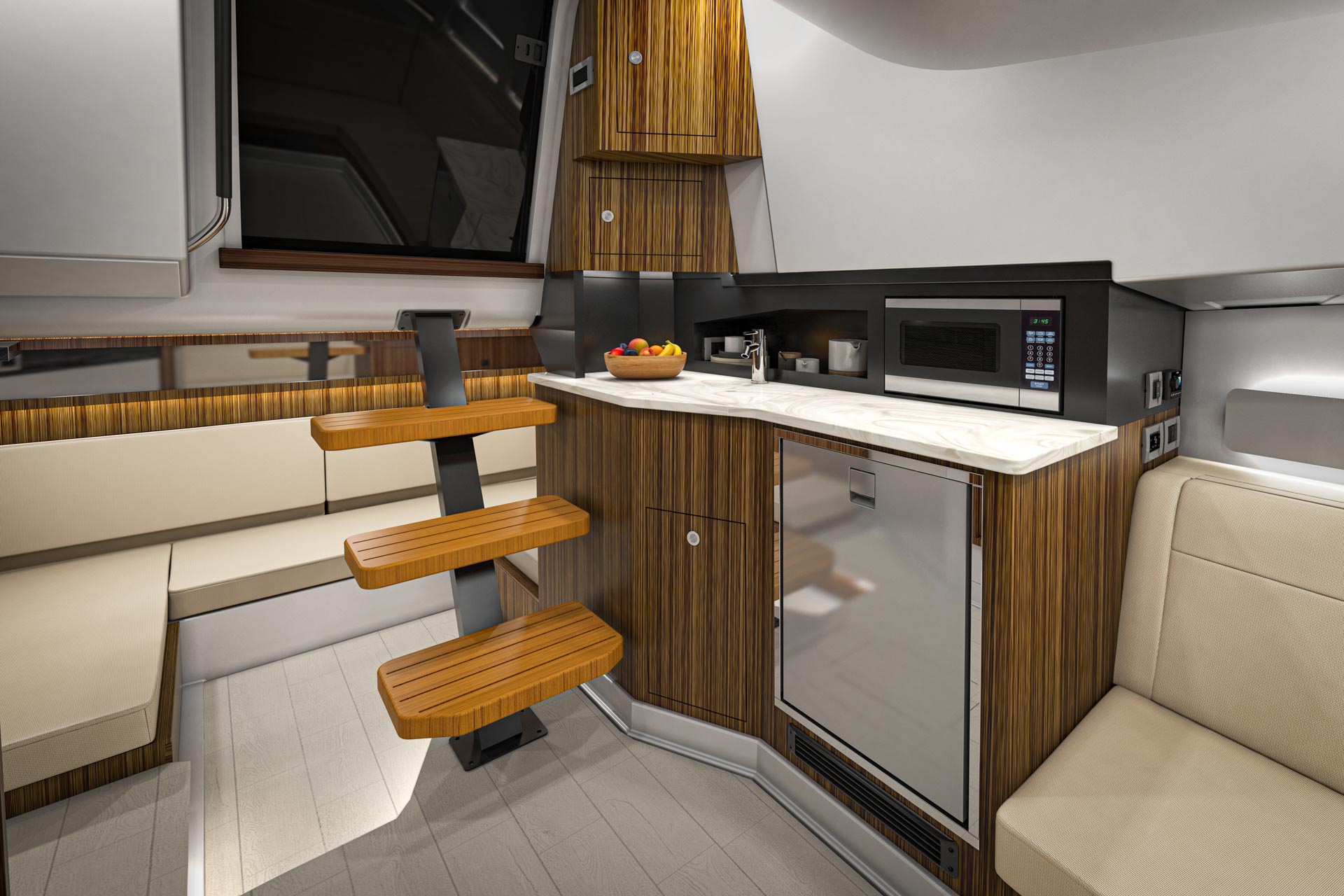 New 2026 Sea ray Sundancer 370 Outboard for Sale | Vancouver, BC | M&P Yacht Centre