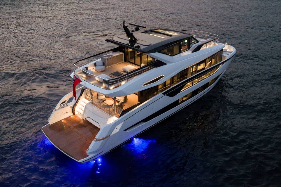 New 2026 Sunseeker 82 Ocean Enclosed for Sale | Vancouver, BC | M&P Yacht Centre