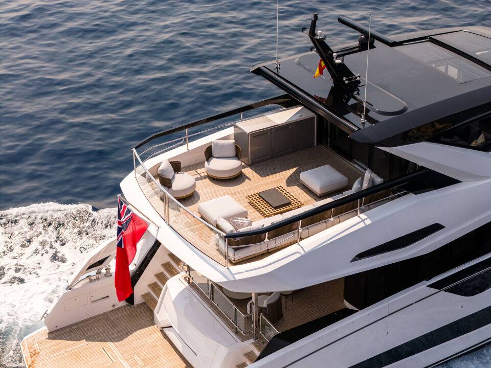 New 2026 Sunseeker 82 Ocean Enclosed for Sale | Vancouver, BC | M&P Yacht Centre