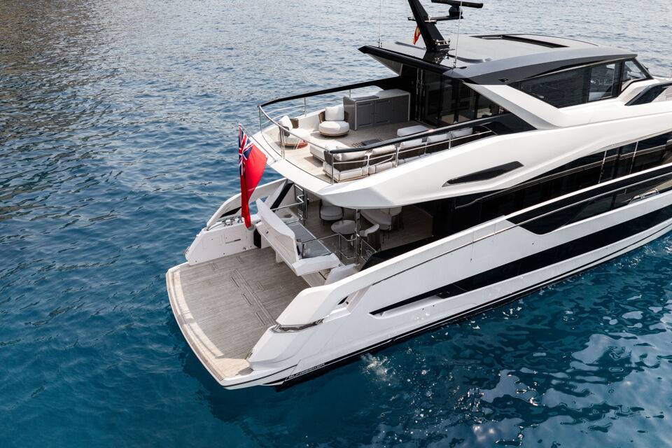 New 2026 Sunseeker 82 Ocean Enclosed for Sale | Vancouver, BC | M&P Yacht Centre