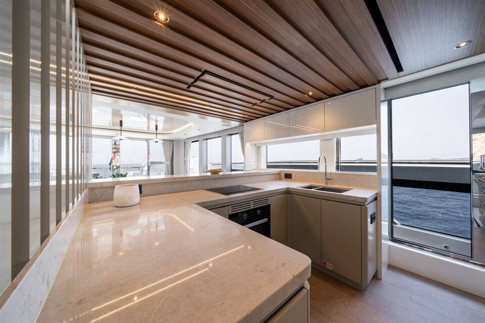 New 2026 Sunseeker 82 Ocean Enclosed for Sale | Vancouver, BC | M&P Yacht Centre