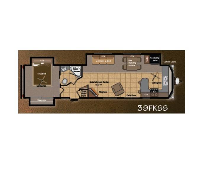 2011 Keystone RV Retreat 39FKSS-1