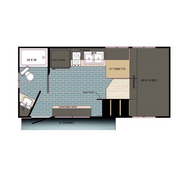 2026 Sunset Park RV Sun Ray Retro 136-2