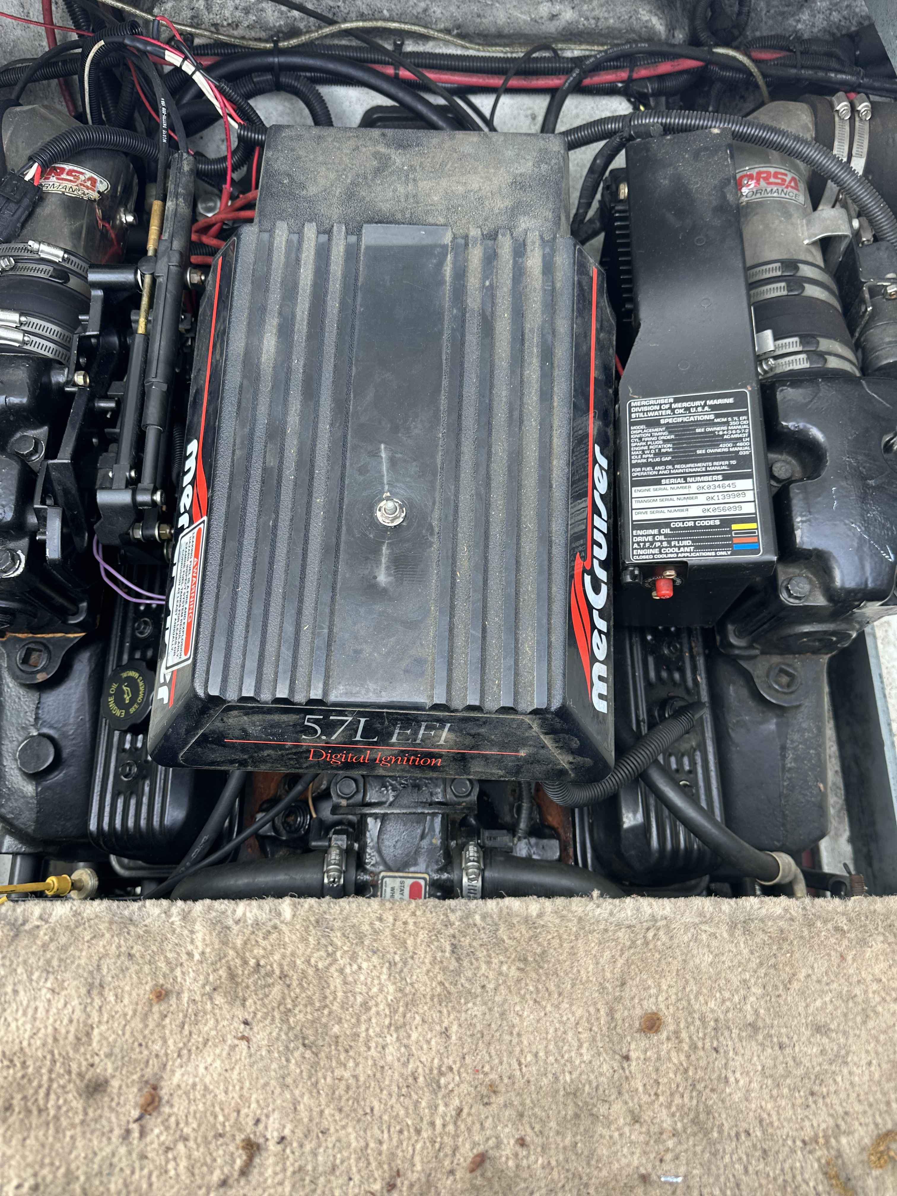 1997 SEARAY BOW RIDER 210-3