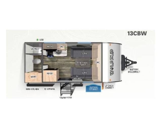 2024 Forest River Cherokee Wolf Pup 13CBW-2