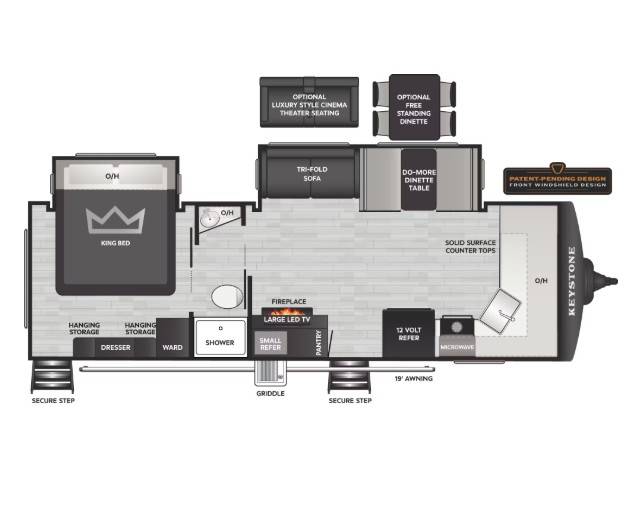 2026 Keystone RV Bullet Premium 265FKS-1