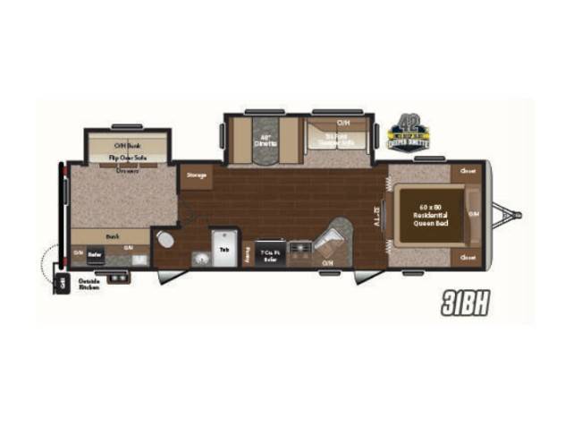 2016 Keystone RV Sprinter Campfire 31BH-2