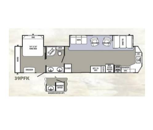 2016 Palomino Puma 39PFK-1