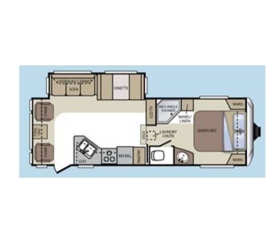 2012 Keystone RV Cougar 276RLS-2