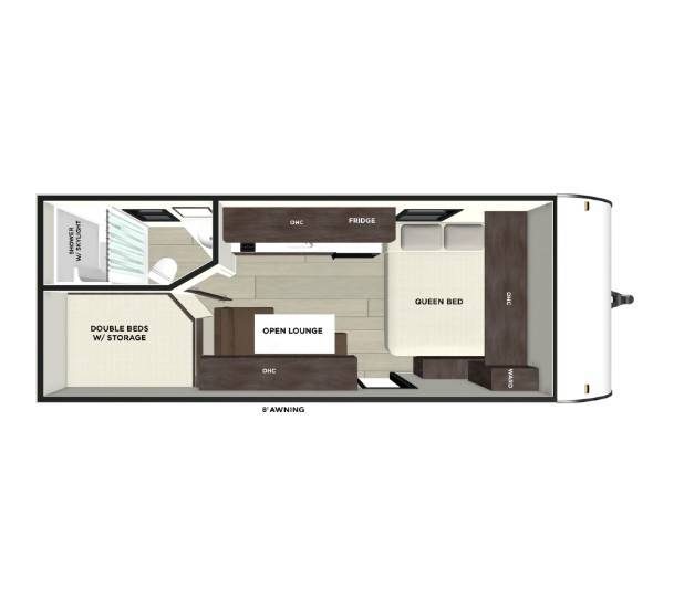 2026 Forest River Wildwood FSX 174DBLE-2