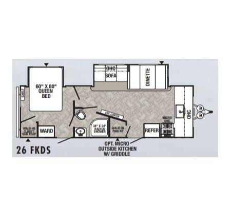 2022 Palomino Puma 26FKDS-1