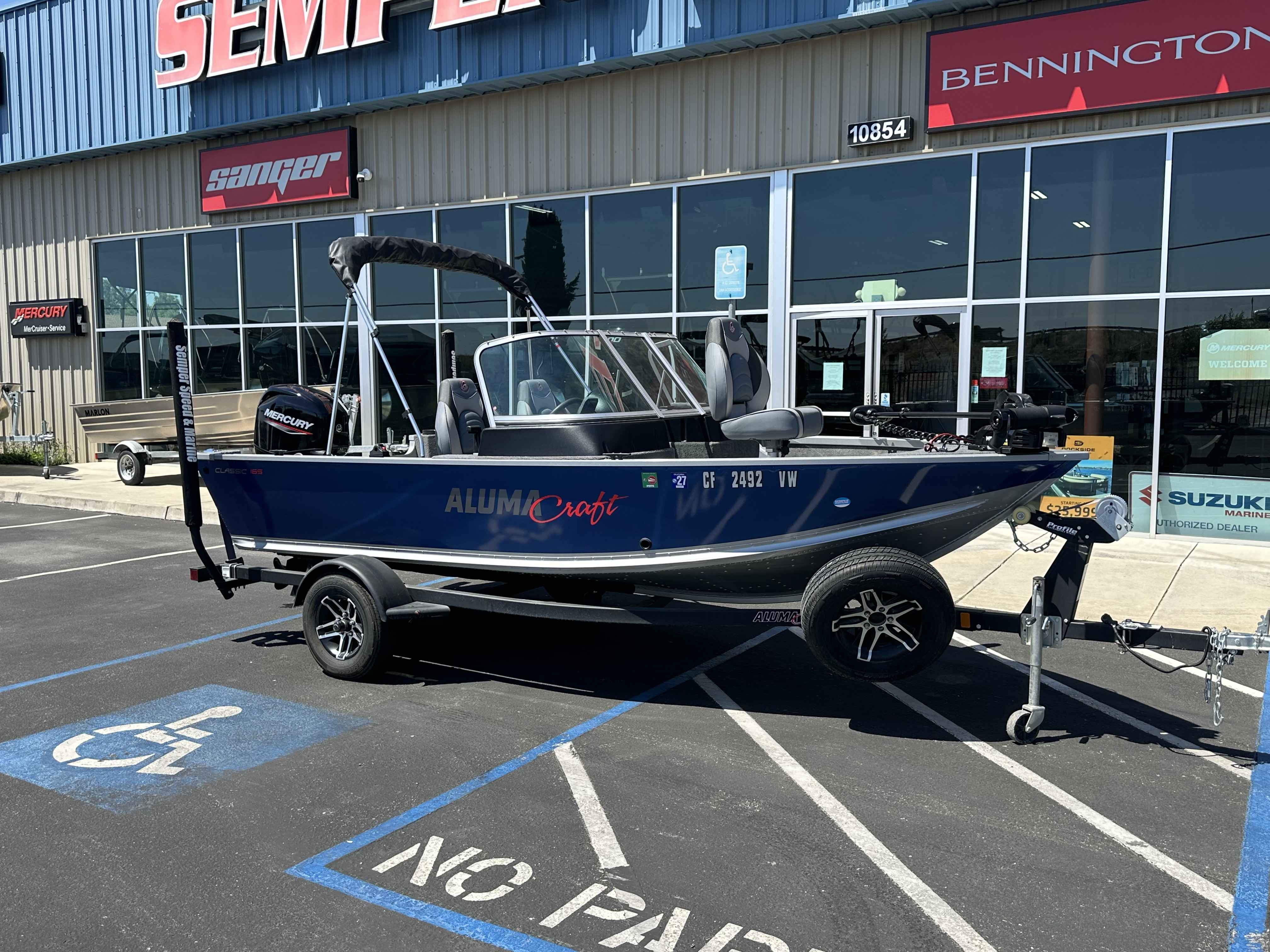 2022 Alumacraft Classic 165-3