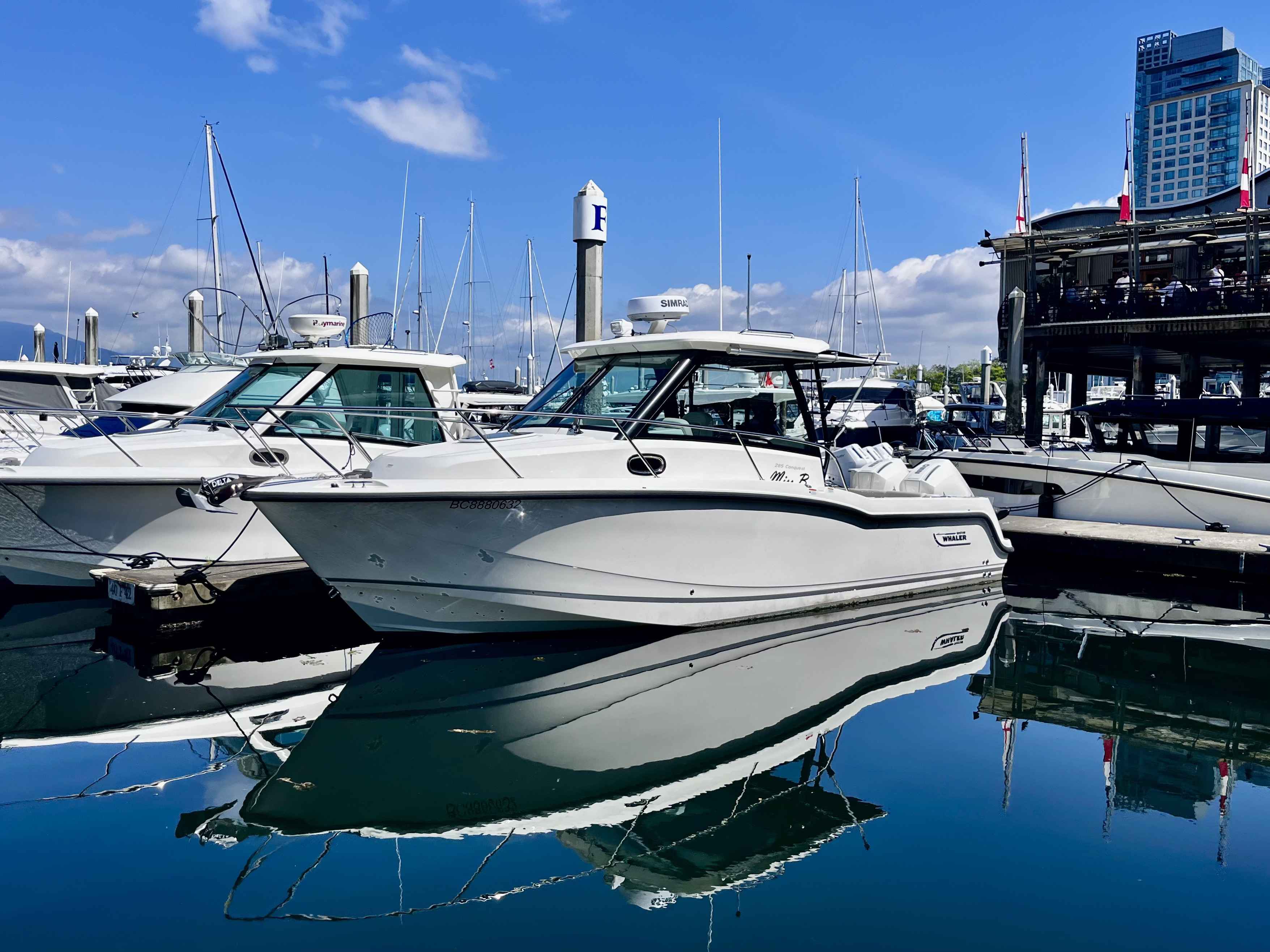 Pre-Owned 2023 Boston whaler 285 Conquest for Sale | Vancouver, BC | M&P Yacht Centre | 685961aa1b0afcba3a041cd8