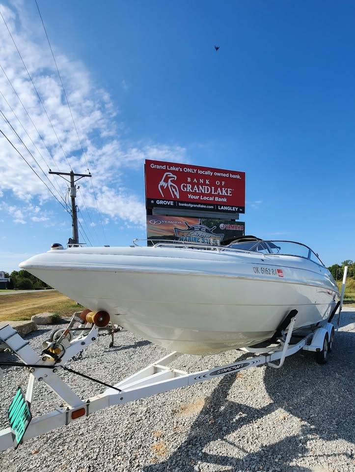 2000 STARCRAFT 2210 GT W/ 5.0 MERCRUISER WITH TRAILER-3
