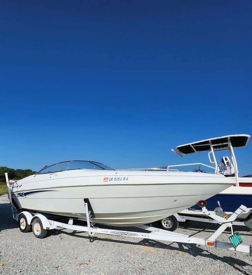2000 STARCRAFT 2210 GT W/ 5.0 MERCRUISER WITH TRAILER-8