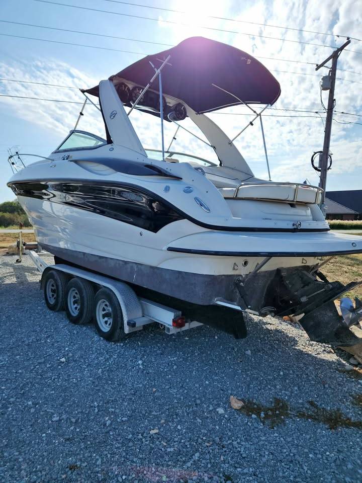 2005 CROWNLINE 270 CR WITH TRIPLE AXLE TRAILER-12