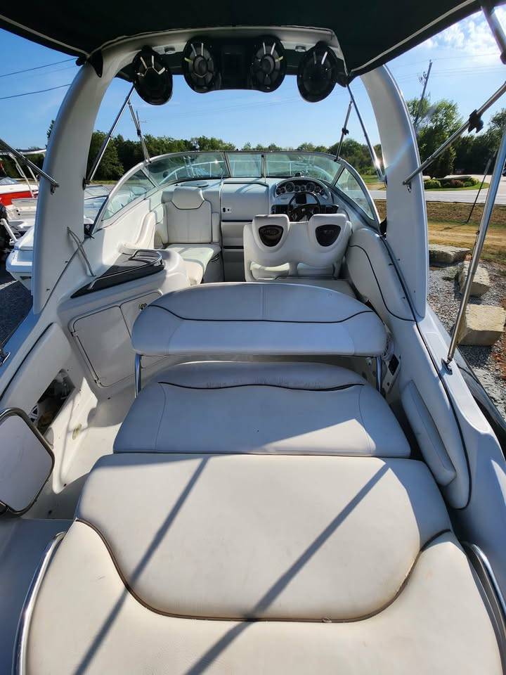 2005 CROWNLINE 270 CR WITH TRIPLE AXLE TRAILER-14