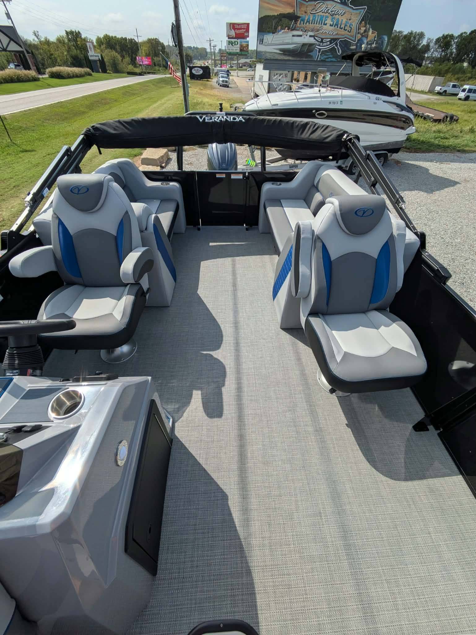 2027 VERANDA VISTA VIEW 22RC W/ 2027 YAMAHA F150LD W/ 2027 HAUL RITE TRAILER-6