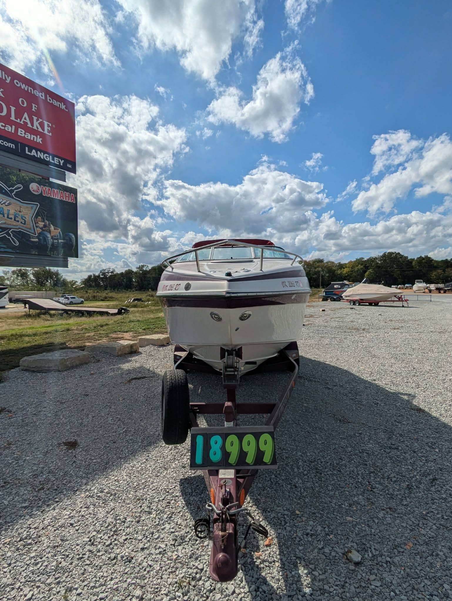 2004 CROWNLINE 235 CCR SINGLE MERCRUISER 350 MAG MP WITH TRAILER-2