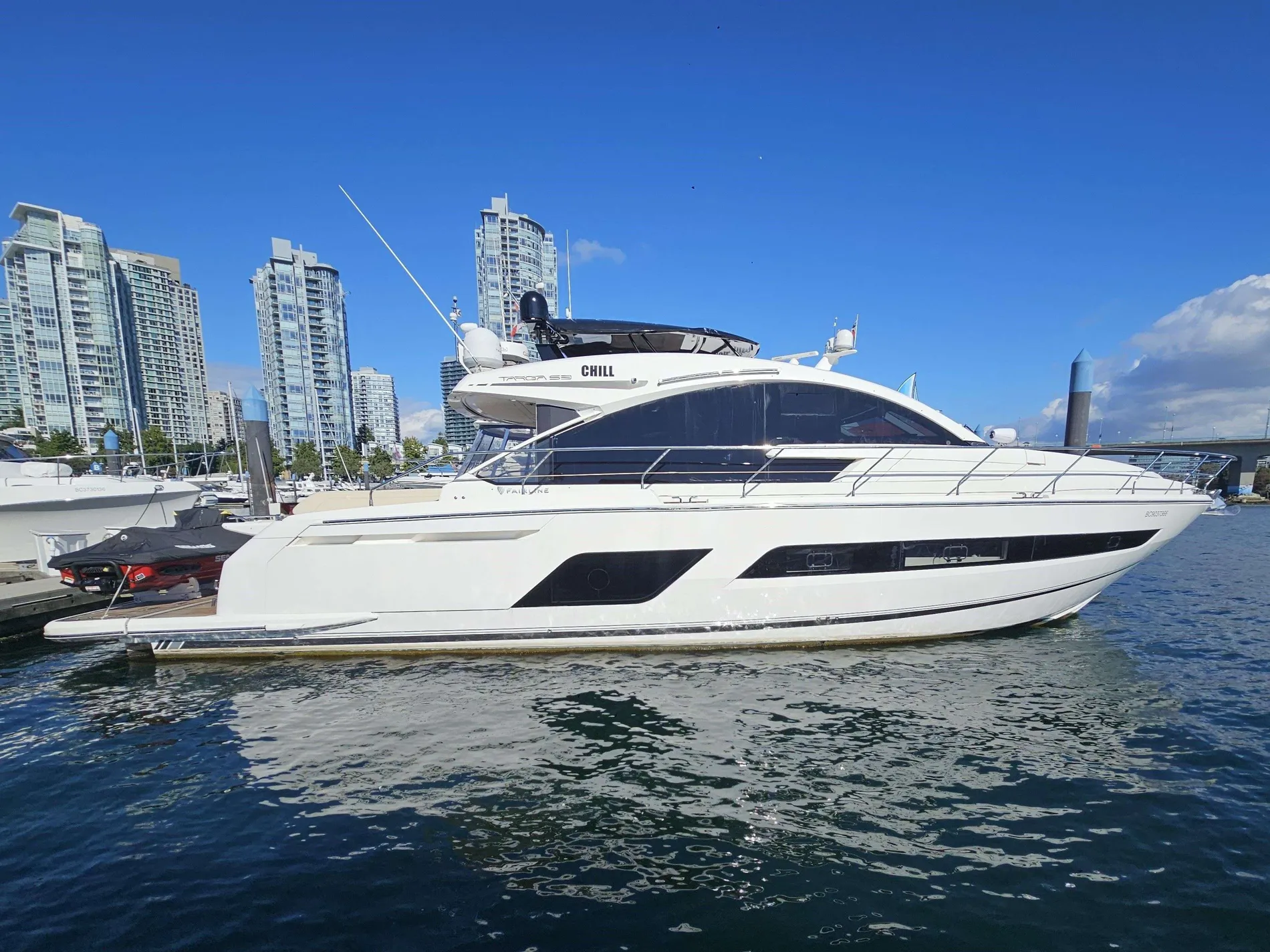 Pre-Owned 2016 Fairline Targa 53 GT for Sale | Vancouver, BC | M&P Yacht Centre | 66f5ef268b31e8f29a0544cc