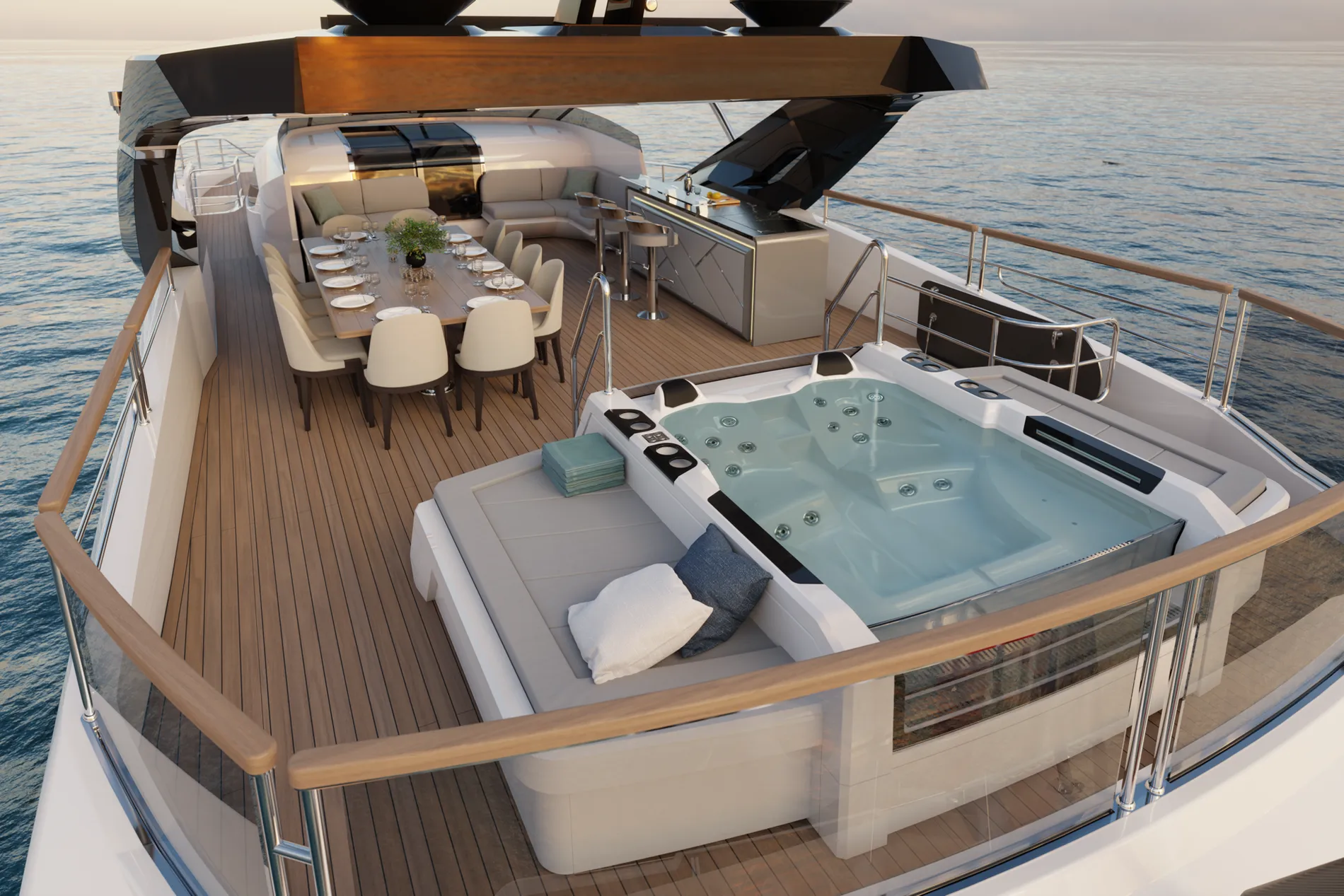 New 2027 Sunseeker 100 Yacht for Sale | Vancouver, BC | M&P Yacht Centre | 68b0e1101e8396207f04a93b