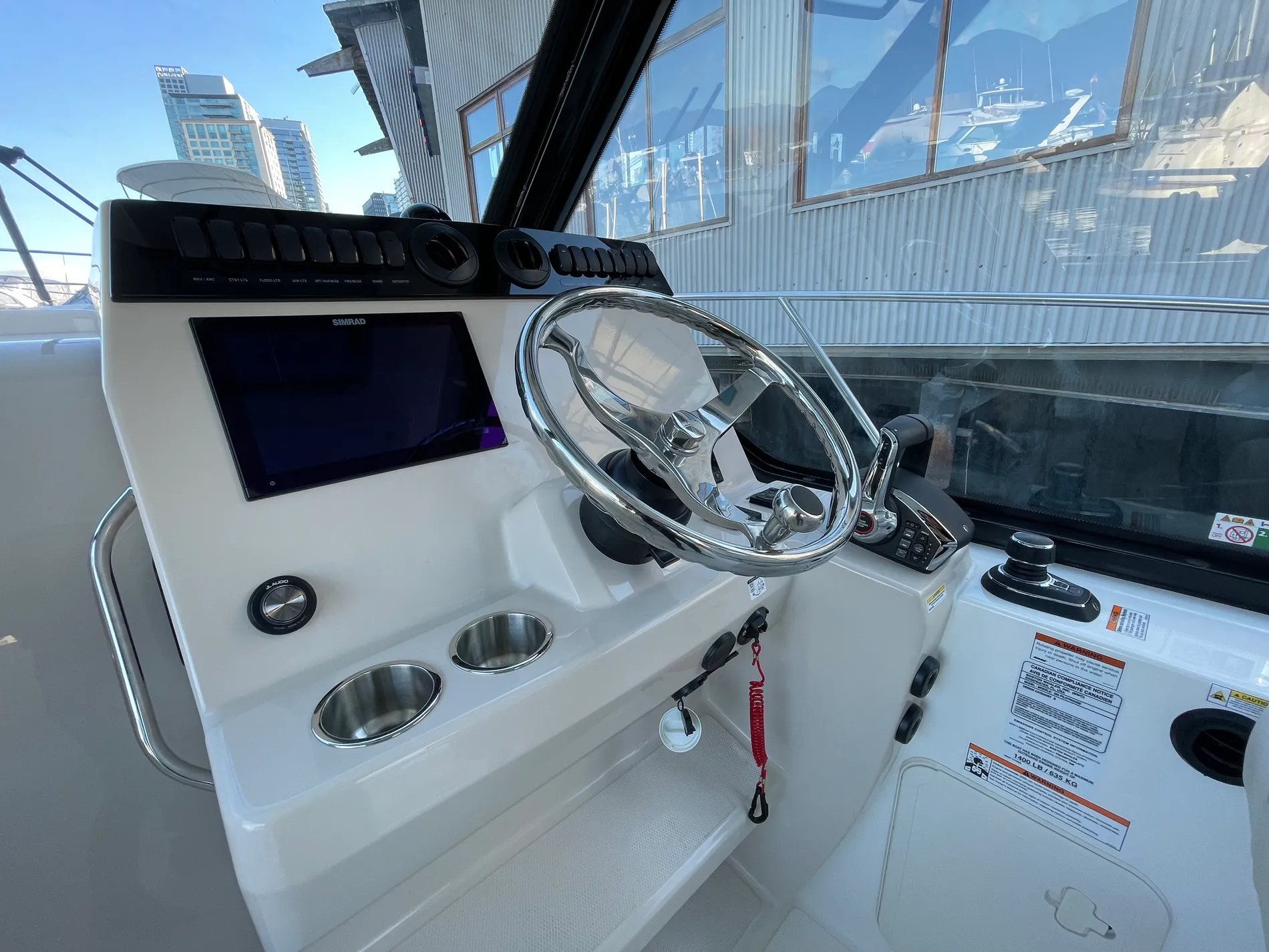New 2026 Boston whaler 325 Conquest Pilothouse for Sale | Vancouver, BC | M&P Yacht Centre | 68ba029f97b34733670548ec