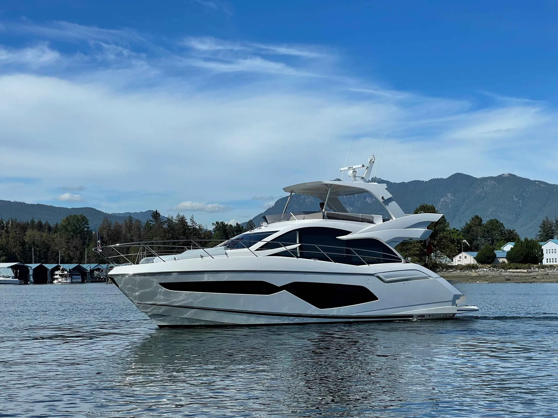 Pre-Owned 2020 Sunseeker Manhattan 52 for Sale | Vancouver, BC | M&P Yacht Centre | 68db1dfbdae076f8a605b06f
