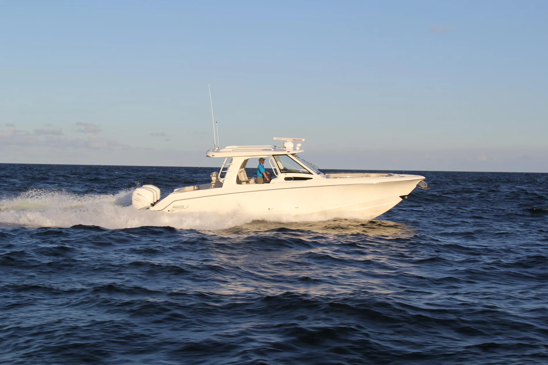 New 2027 Boston whaler 350 Realm for Sale | Vancouver, BC | M&P Yacht Centre | 68e40f17e832bfeafd03be1e