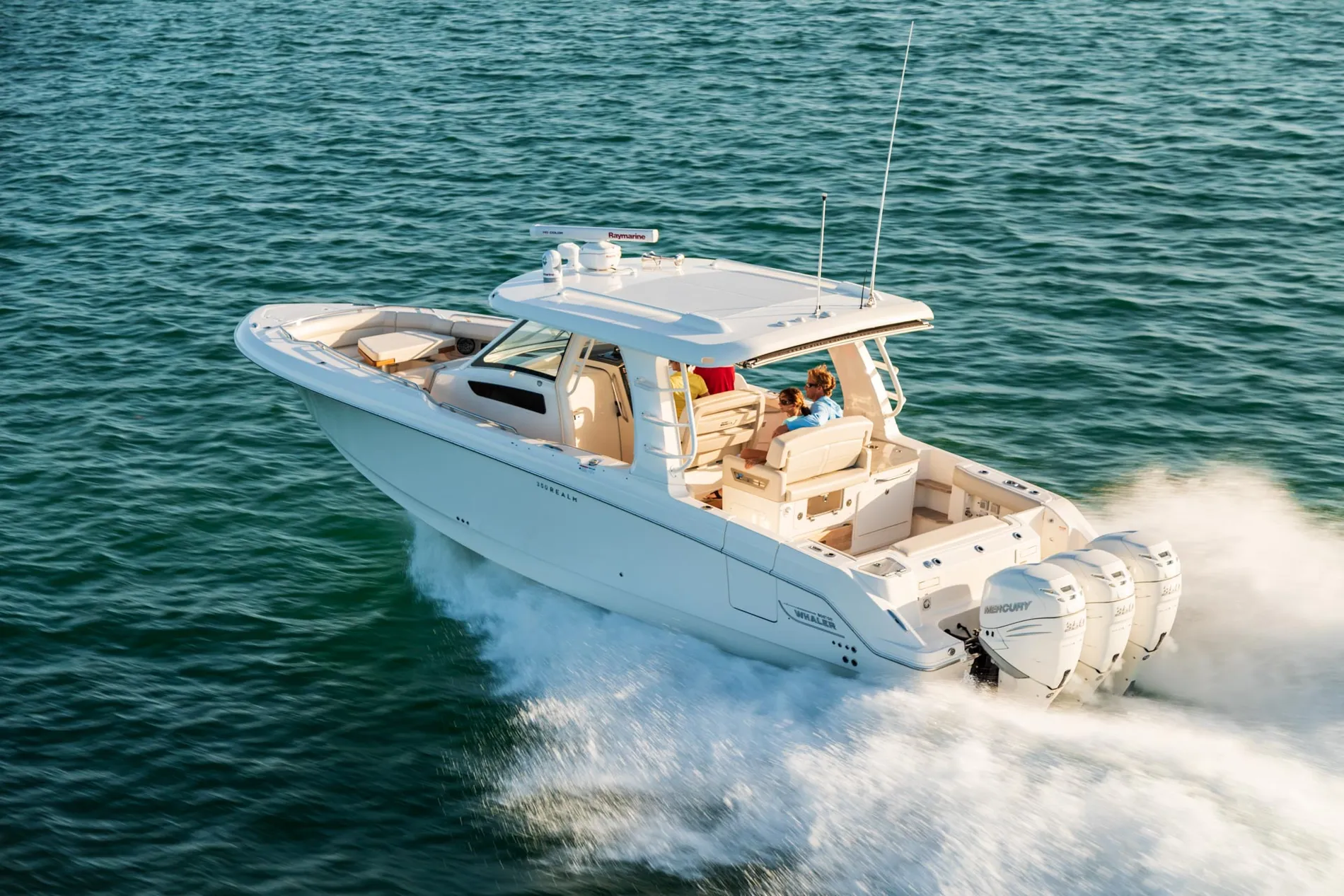 New 2027 Boston whaler 350 Realm for Sale | Vancouver, BC | M&P Yacht Centre | 68e40f17e832bfeafd03be1e
