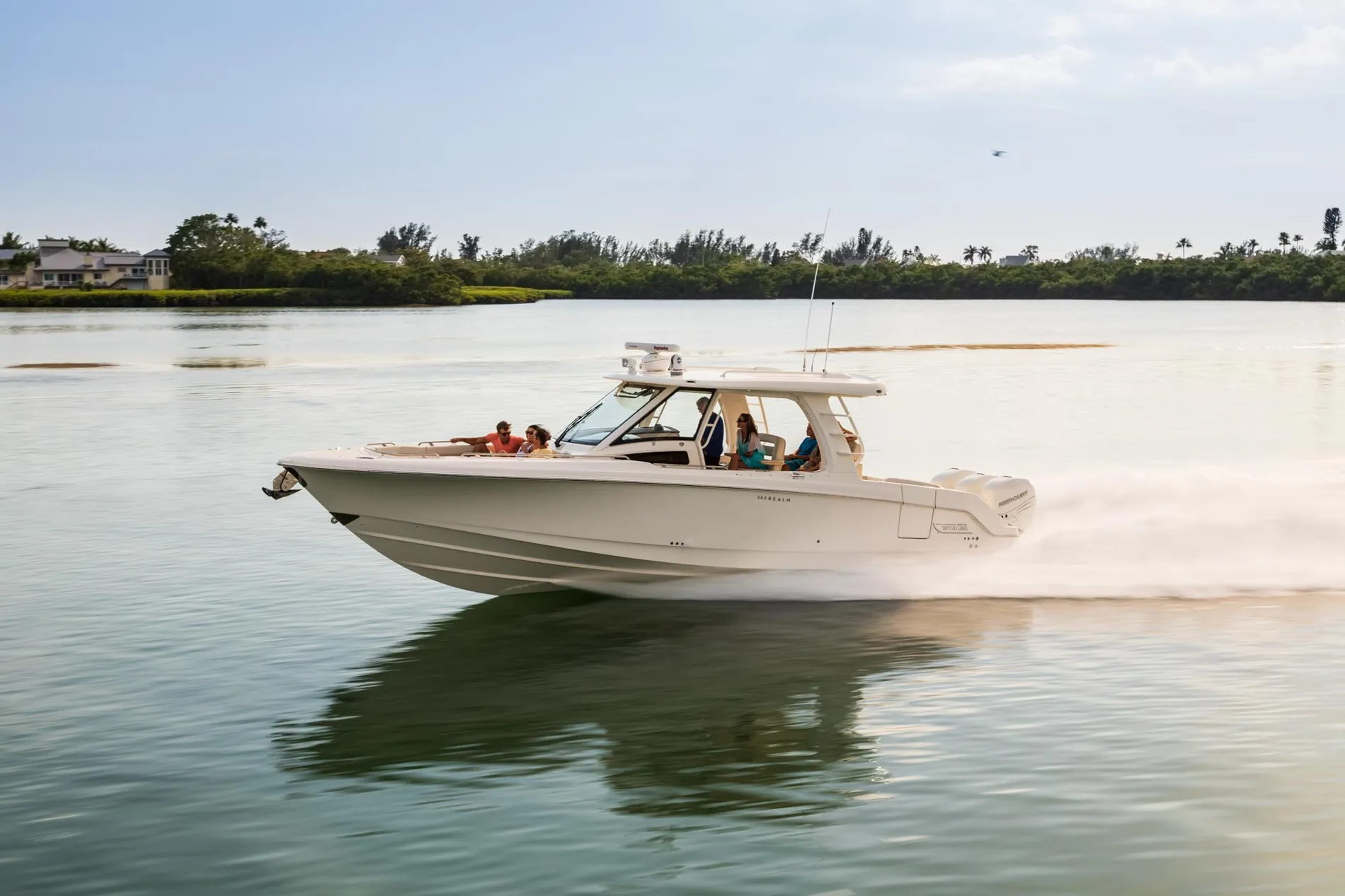 New 2027 Boston whaler 350 Realm for Sale | Vancouver, BC | M&P Yacht Centre | 68e40f17e832bfeafd03be1e