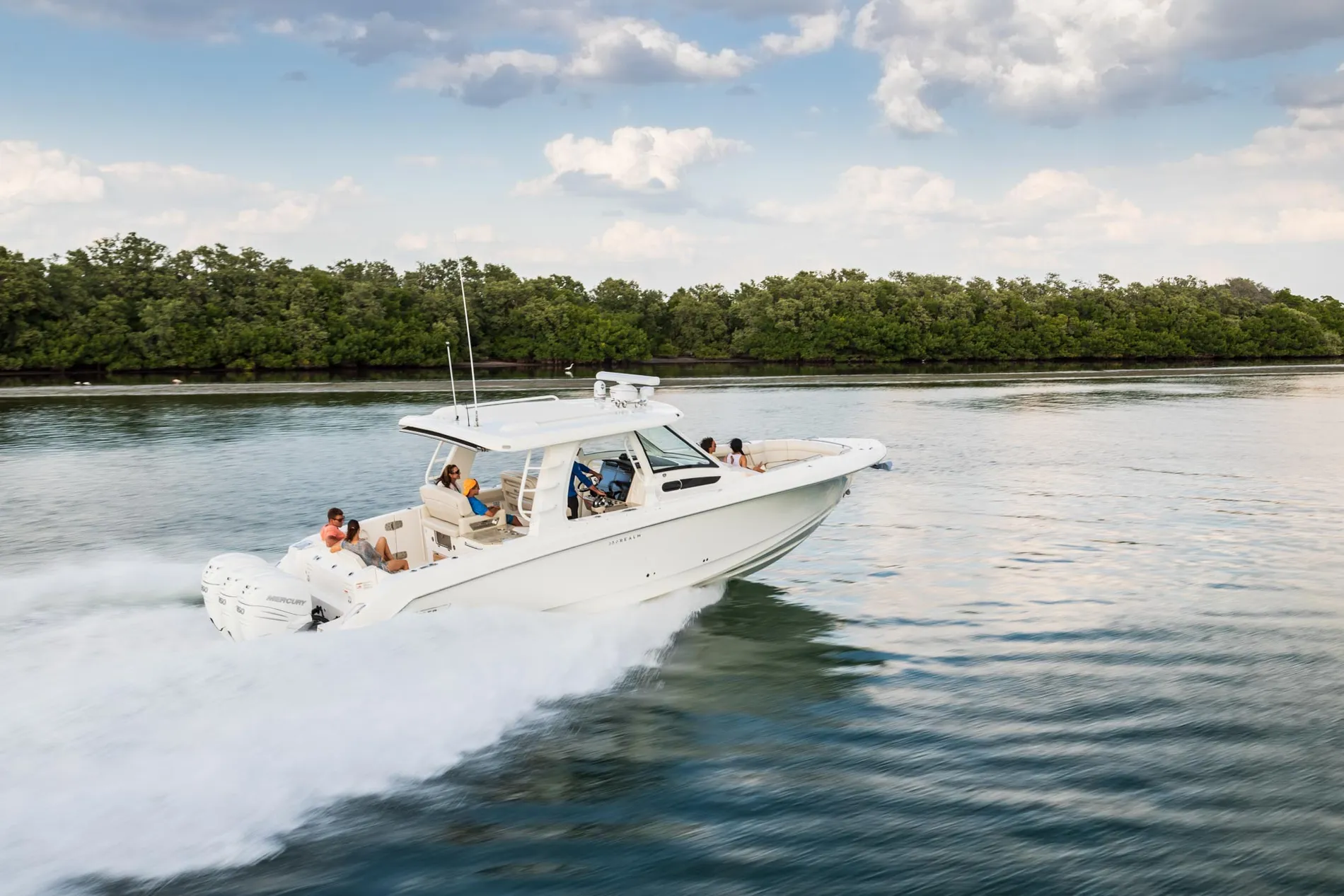 New 2027 Boston whaler 350 Realm for Sale | Vancouver, BC | M&P Yacht Centre | 68e40f17e832bfeafd03be1e