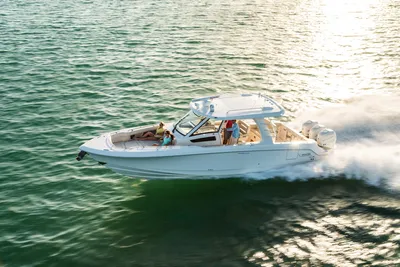 New 2027 Boston whaler 350 Realm for Sale | Vancouver, BC | M&P Yacht Centre | 68e40f17e832bfeafd03be1e
