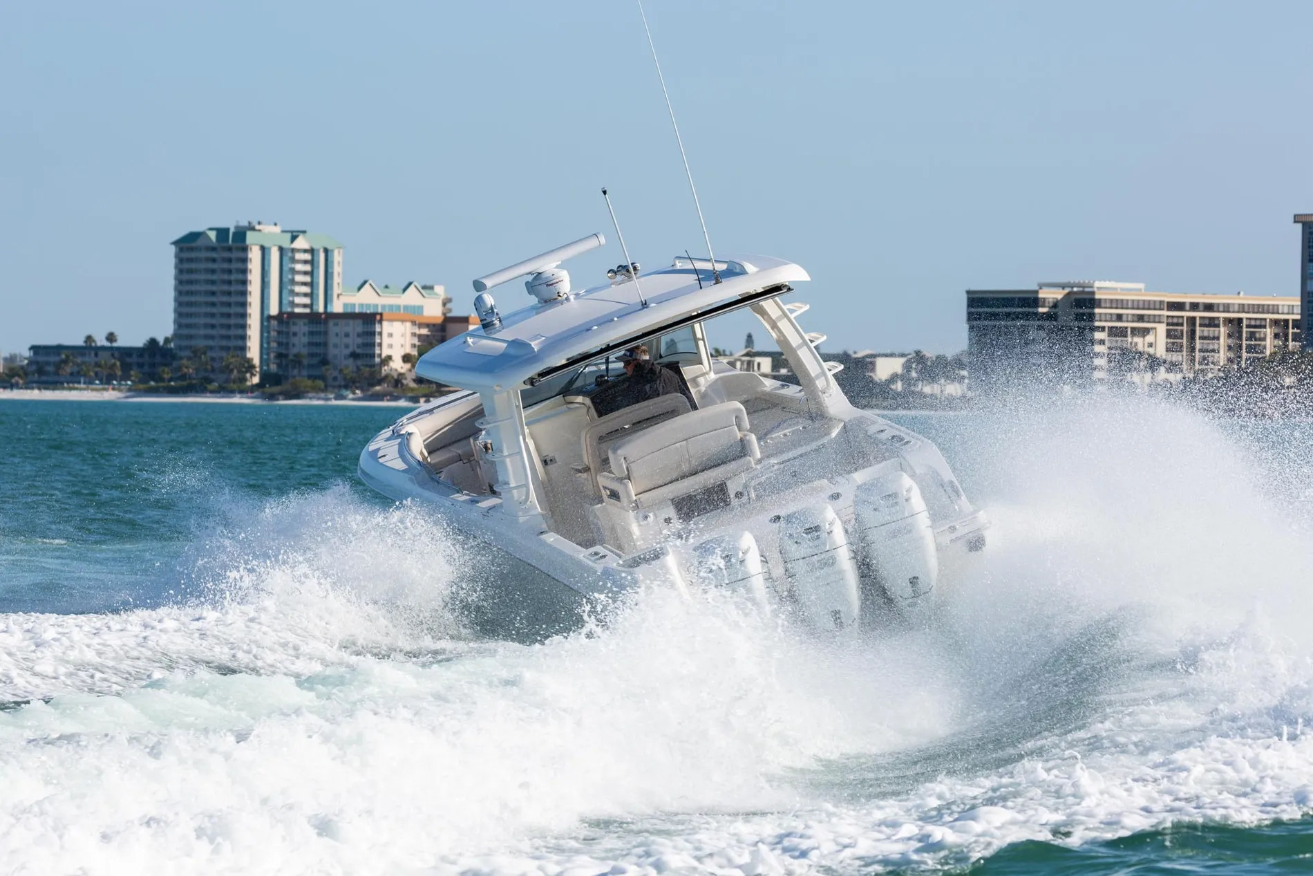 New 2027 Boston whaler 350 Realm for Sale | Vancouver, BC | M&P Yacht Centre | 68e40f17e832bfeafd03be1e